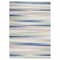 Homeroots 4 x 6 ft. Ivory Halftone Stripe Area Rug 385877 - alternate 1
